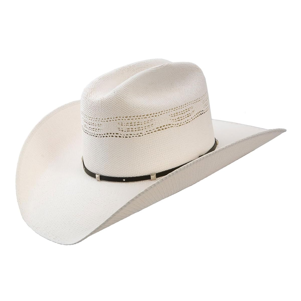 Stetson Whitehorse Straw Hat for Men Summer Beach Protection Wide Brim Cooling Styles SSWHTH-6940 Wide Brim Straw Hat fo