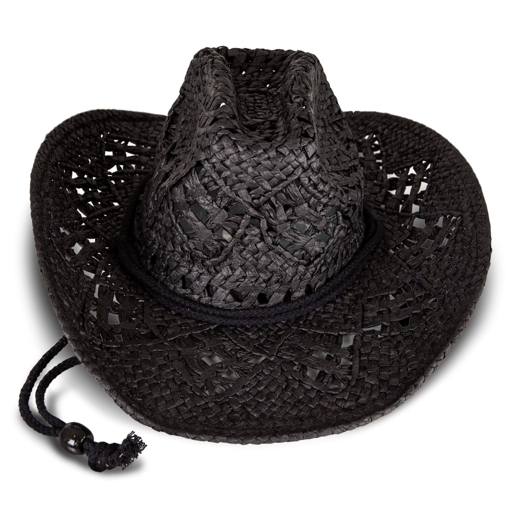 Lucky Brand Women's Western Cowboy Hat - Wide Brim, Adjustable, and Breathable Straw Hat for Summer Sun Protection
| Lu