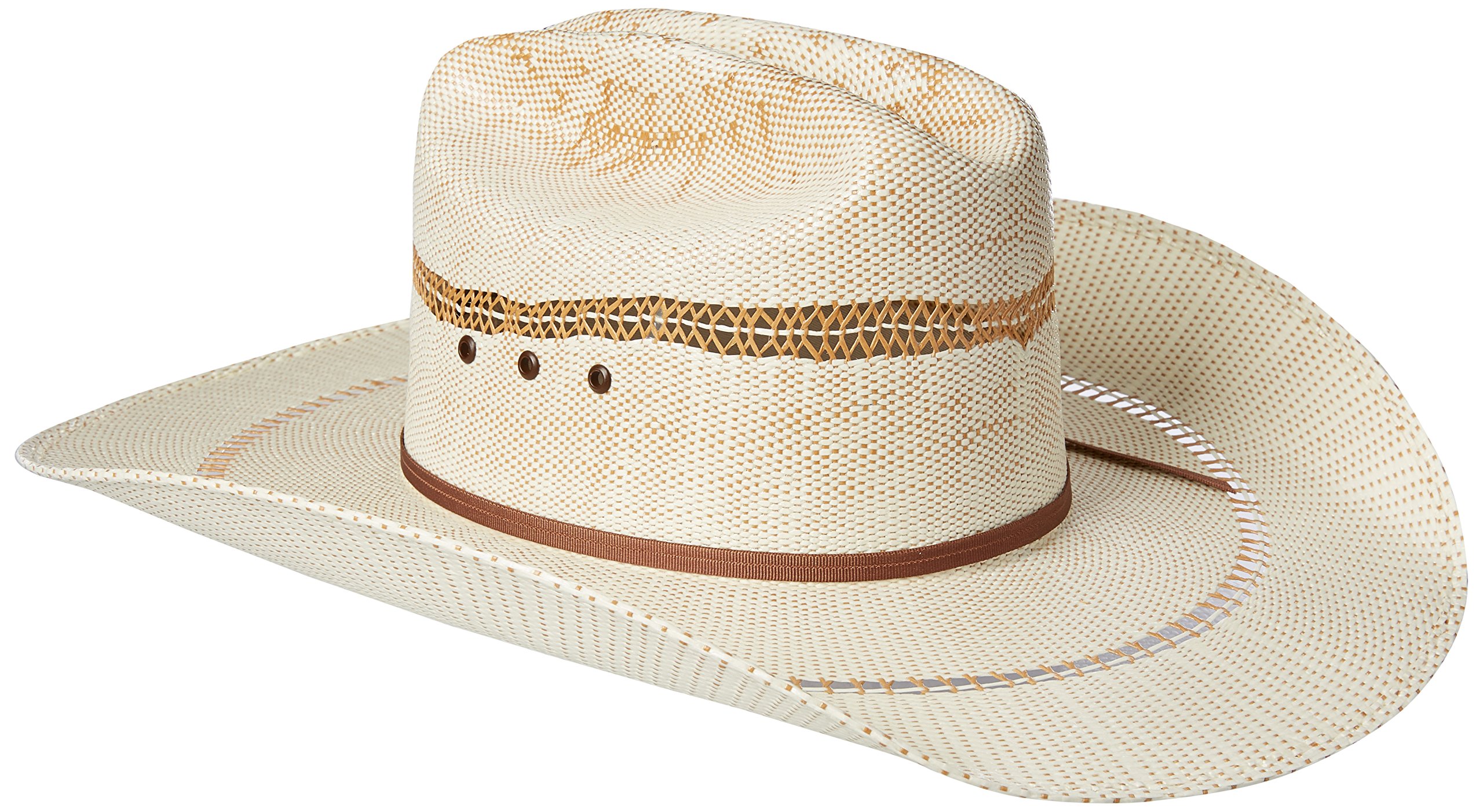 ARIAT Men's 2-tone Bangora Open Brim Cowboy Hat for Western Style Outfit
| ARIAT Men's 2-tone Bangora Open Brim Cowboy