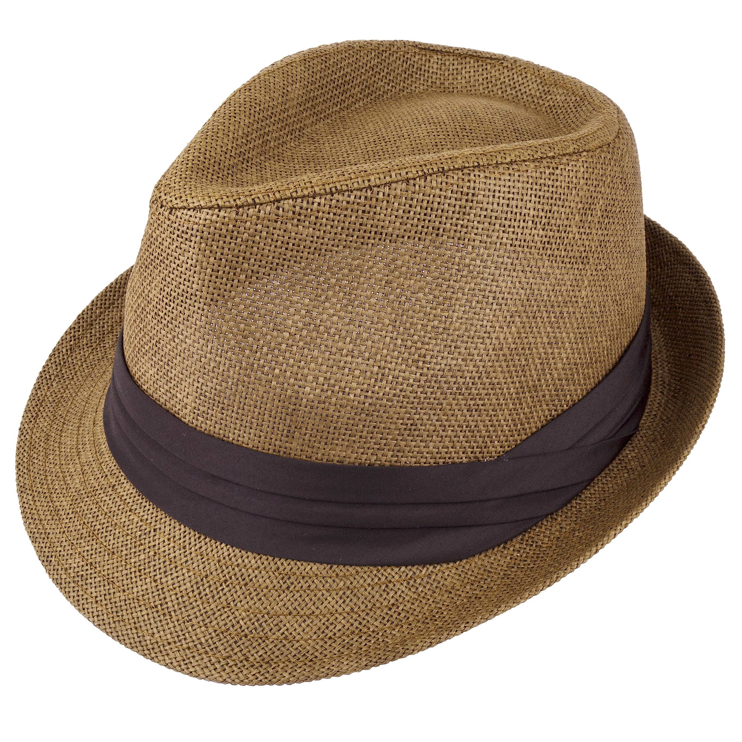 Gelante Summer Fedora Panama Straw Hats for Men with Black Band
| Gelante Summer Fedora Panama Straw Hats for Women wit